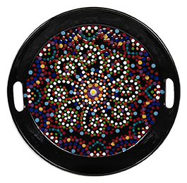 Costa Mesa Mosaic Mandala Tray