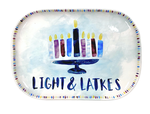 Costa Mesa Hanukkah Light & Latkes Platter