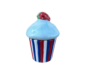 Costa Mesa Patriotic Cupcake