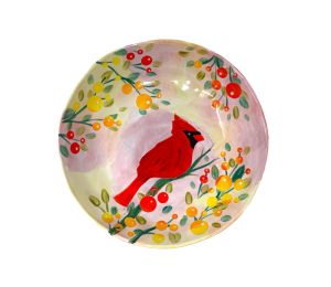 Costa Mesa Cardinal Plate