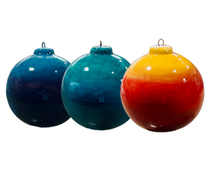 Costa Mesa Jewel Toned Ombre Ornament