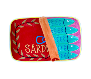 Costa Mesa Sardines Dinner Plate