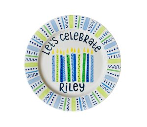 Costa Mesa Let's Celebrate Plate