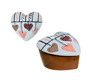 Costa Mesa Heart Slanted Box